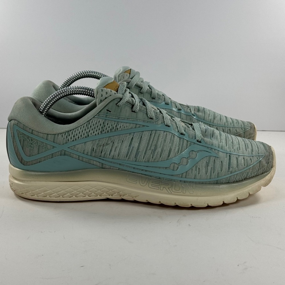 Saucony Kinvara 10 Womens Running Shoes Light Blue Seafoam S10467-41 Size‎ 10
